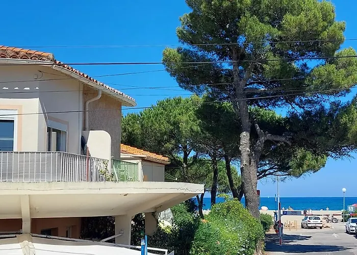 Sur La Plage, Super Avec Vue Sur La * Plage dʼArgelès
