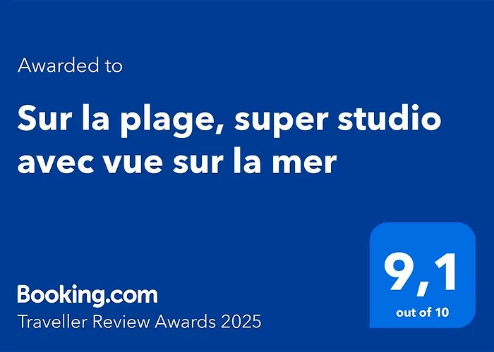 Sur La Plage, Super Avec Vue Sur La Διαμέρισμα *